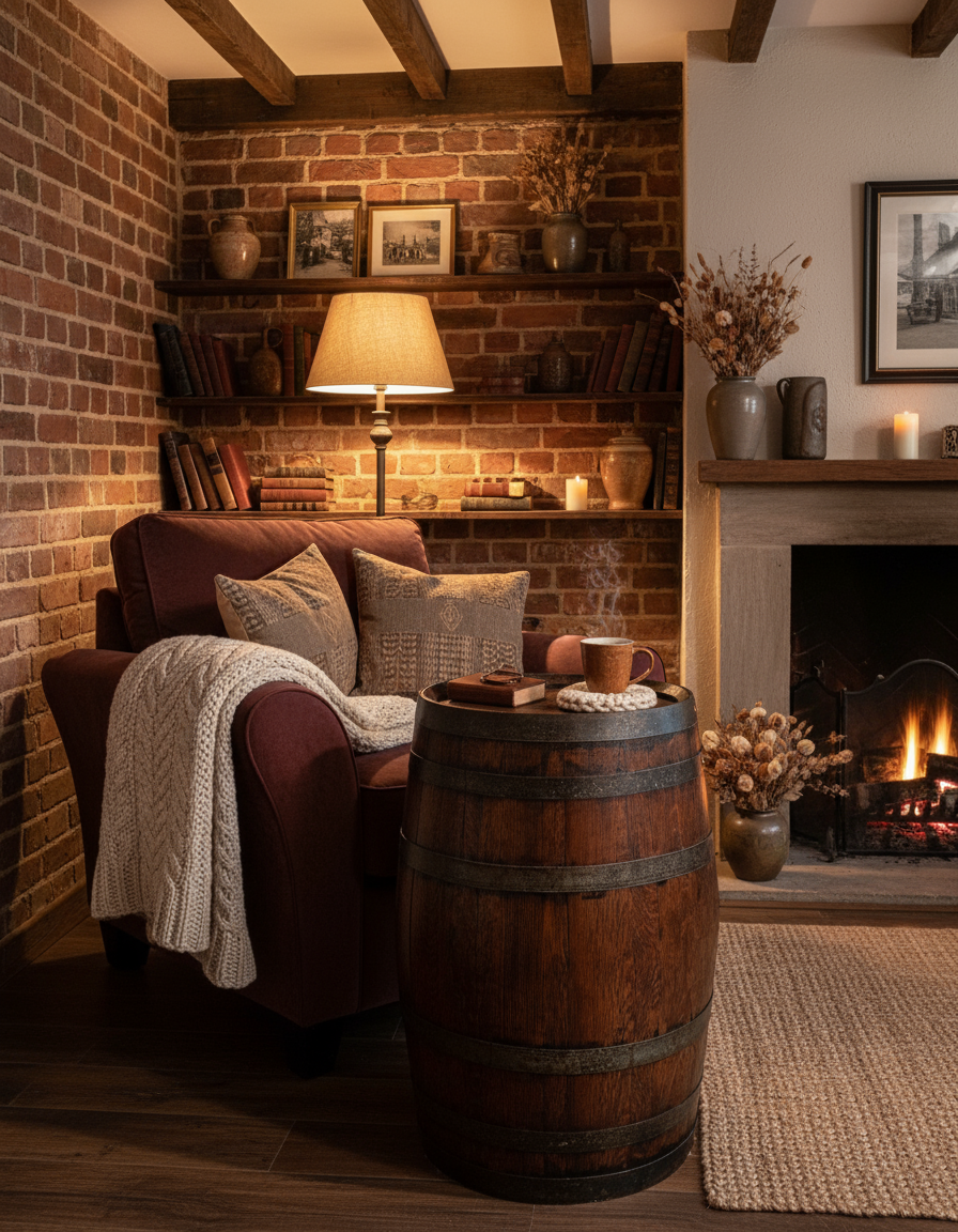 Premium Furniture-Grade Finished Barrel - Custom Branding Available